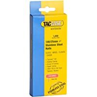 Tacwise 1066 Clavos de acero inoxidable de tipo 180-25 mm- 180-25mm- Set de 1000 Piezas